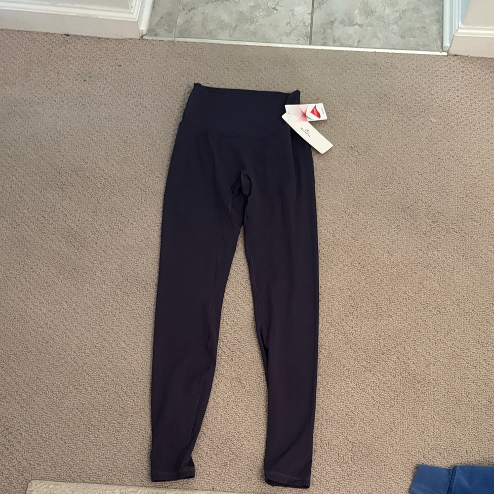 High-Waisted Black Leggings